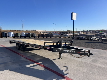 New 2026 PJ 102"x20' BP 8" I-Beam Deckover Trailer – F8
