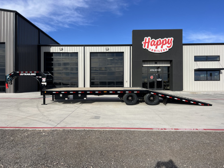 New 2026 PJ 102 x32' GN Low Pro Hydraulic Dovetail w/ Duals - LY