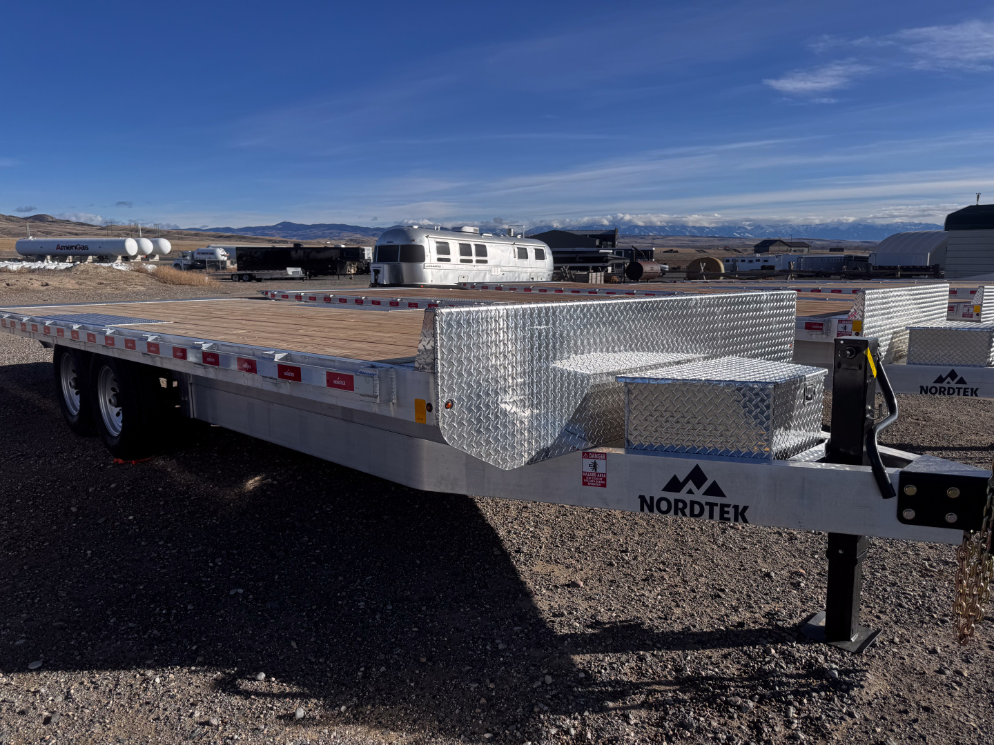 New 2026 Nordtek 22' Full Tilt Deckover Tilt Trailer