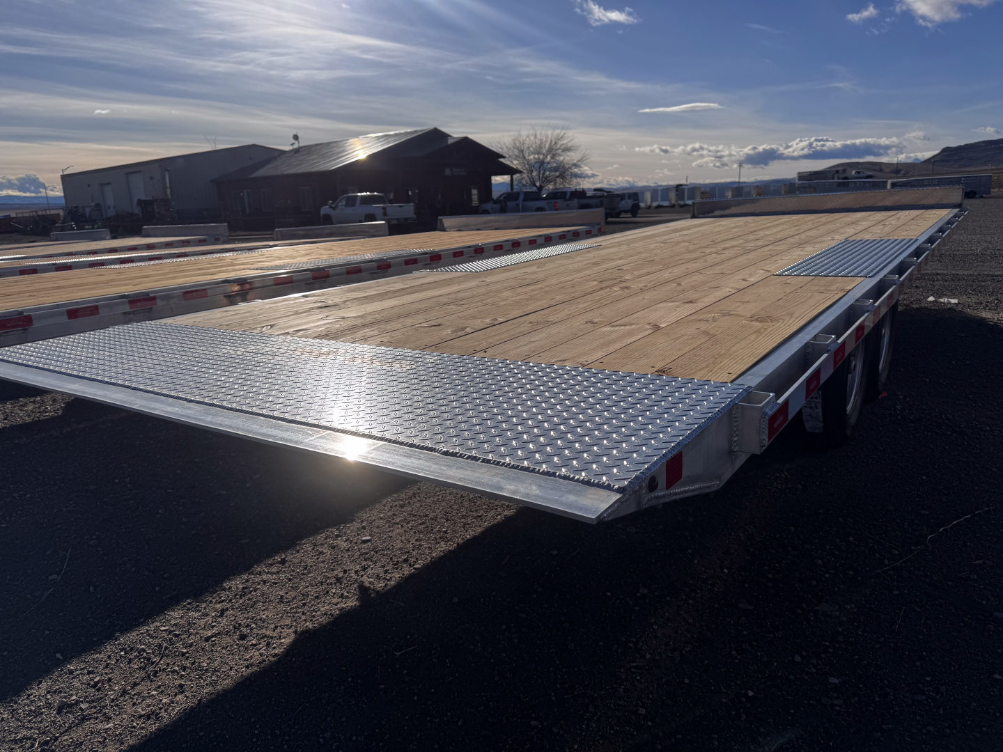 New 2026 Nordtek 22' Full Tilt Deckover Tilt Trailer