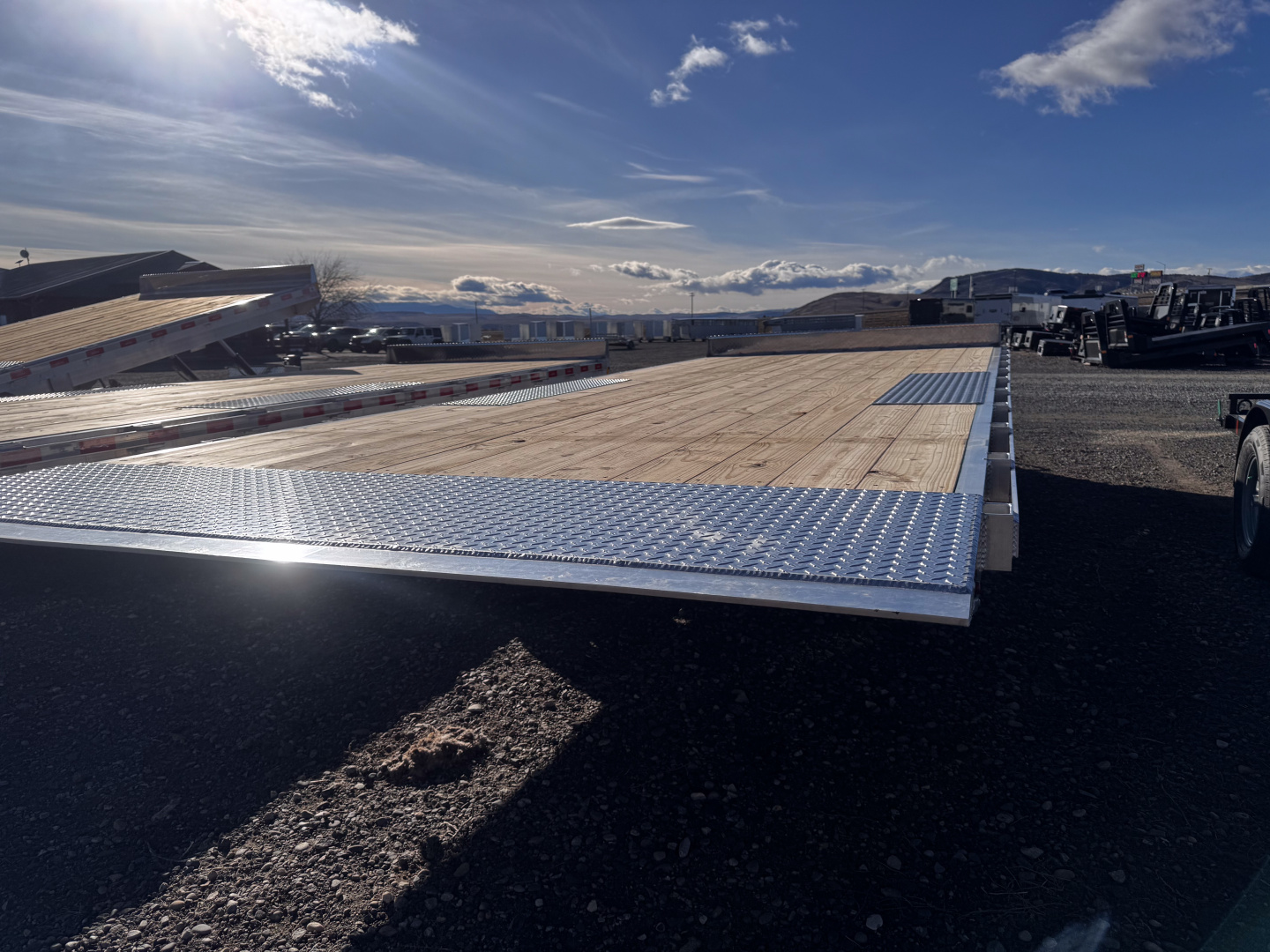 New 2026 Nordtek 22' Full Tilt Deckover Tilt Trailer