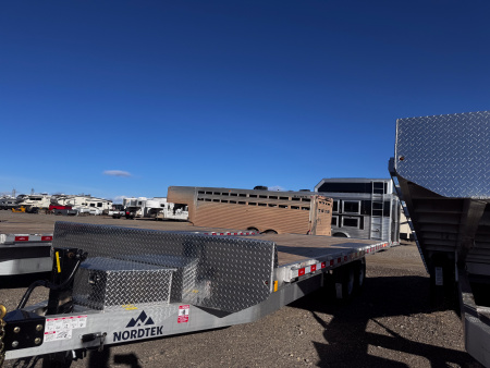 New 2026 Nordtek 22' Full Tilt Deckover Tilt Trailer