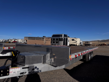 New 2026 Nordtek 24' Deckover Full Tilt Tilt Trailer