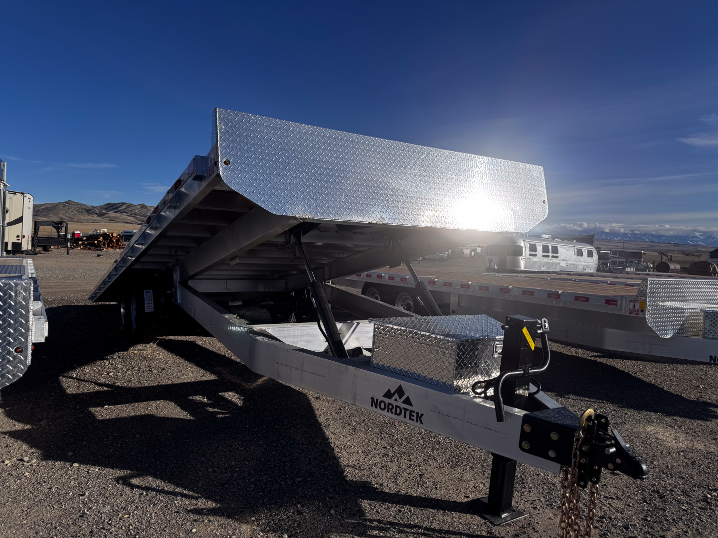 New 2026 Nordtek 24' Deckover Full Tilt Tilt Trailer