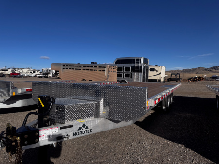 New 2026 Nordtek 24' Deckover Full Tilt Tilt Trailer