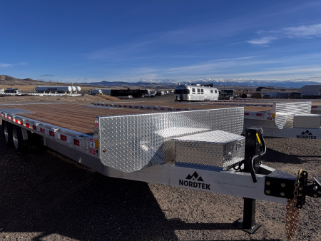 New 2026 Nordtek 24' Deckover Full Tilt Tilt Trailer