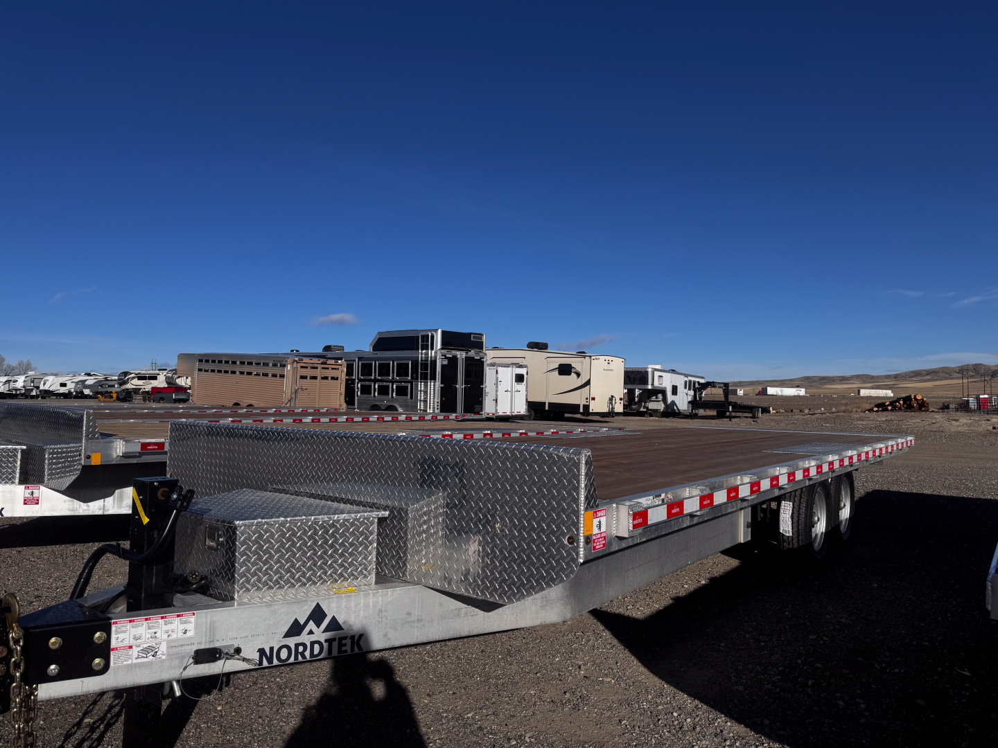 New 2026 Nordtek 24' Deckover Full Tilt Tilt Trailer