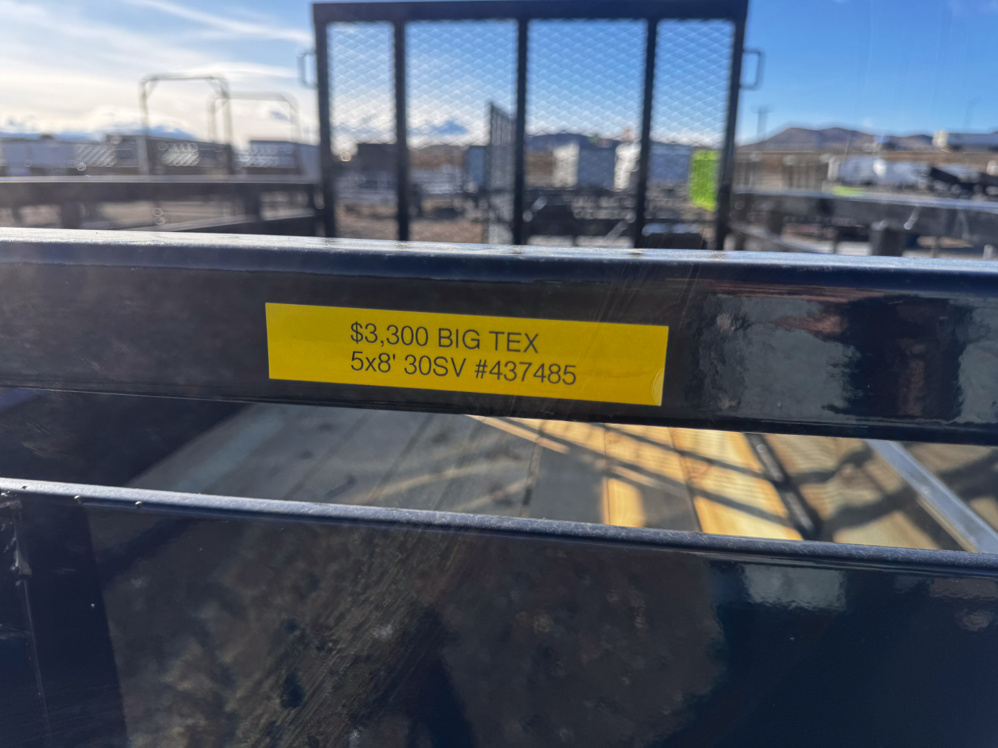 New 2026 Big Tex Trailers 30SV 8' Utility Trailer