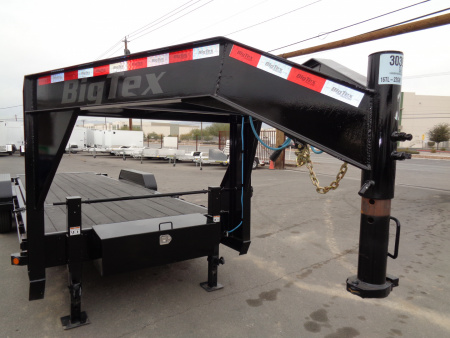 New 2026 BIG TEX Trailers * 16TL-22GN * 22Ft Super Duty Tilt Bed Gooseneck Equipment Trailer