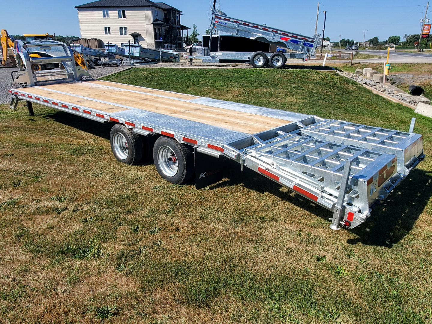 New 2026 K-Trail 25 + 5 30K Gooseneck Equipment Trailer