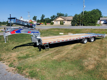 New 2026 K-Trail 25 + 5 30K Gooseneck Equipment Trailer