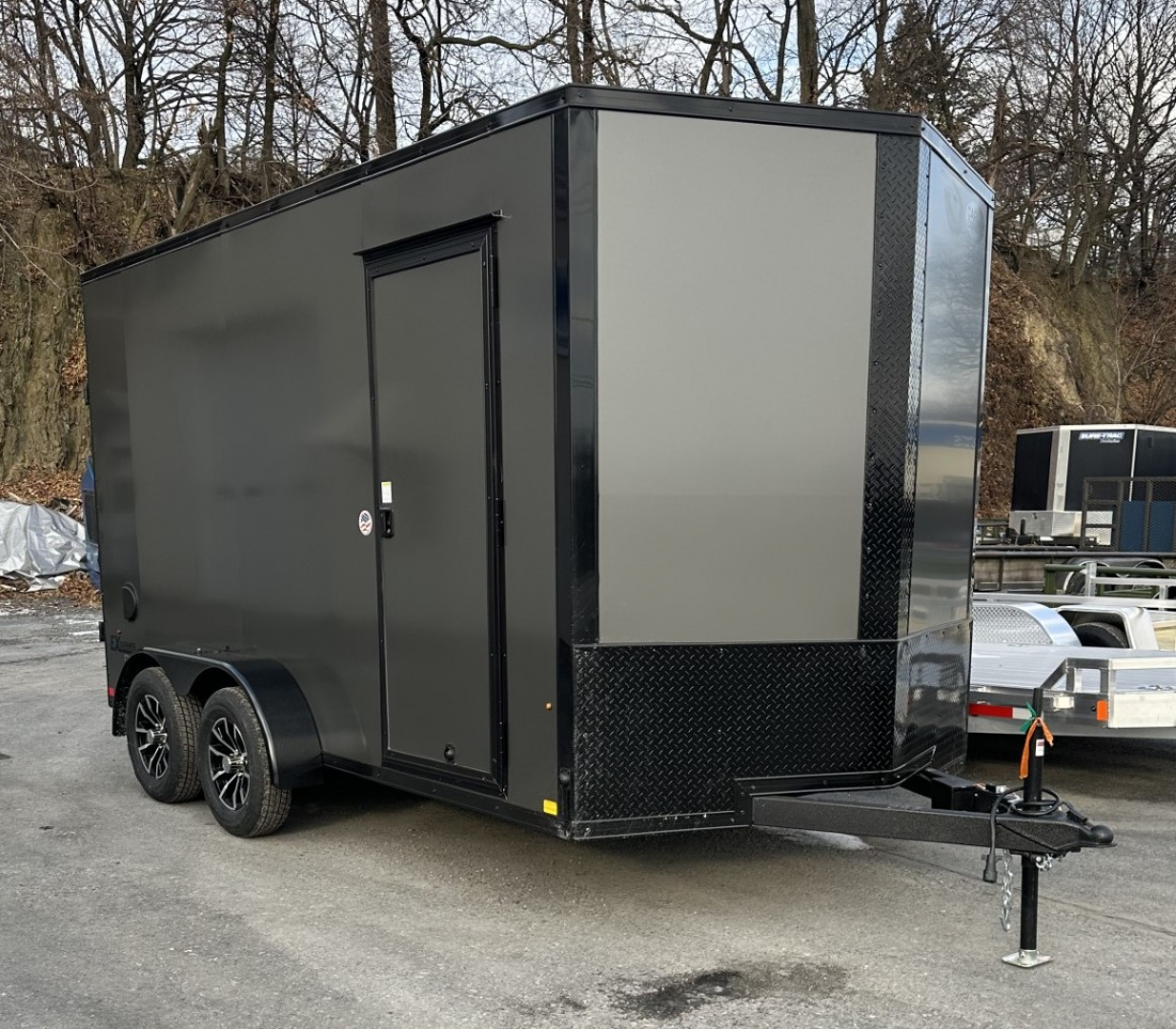 New 2026 Cargo Express 7X14 Black Out Trim Cargo / Enclosed Trailer
