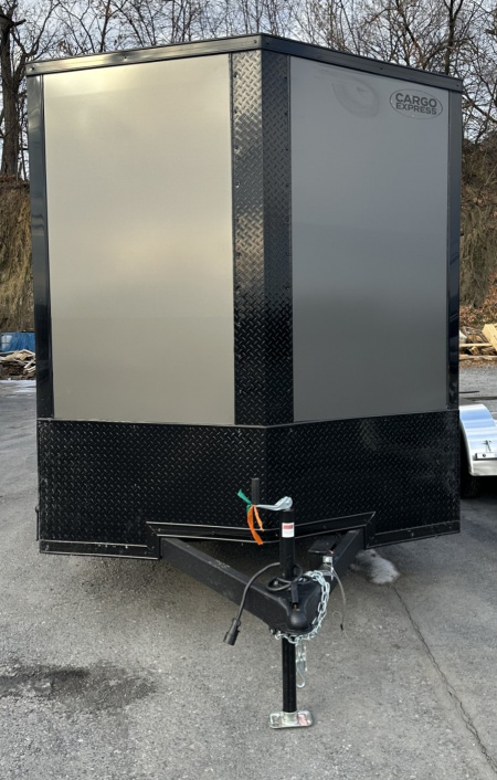 New 2026 Cargo Express 7X14 Black Out Trim Cargo / Enclosed Trailer
