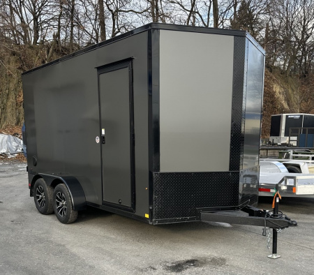 New 2026 Cargo Express 7X14 Black Out Trim Cargo / Enclosed Trailer