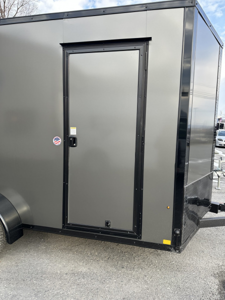 New 2026 Cargo Express 7X14 Black Out Trim Cargo / Enclosed Trailer