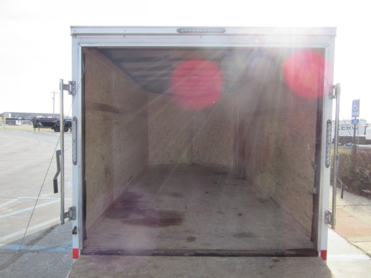 Used 2022 Impact Trailers 7x14 ISCAA7.0X14TE2FF Cargo / Enclosed Trailer 7K / Reduced Height