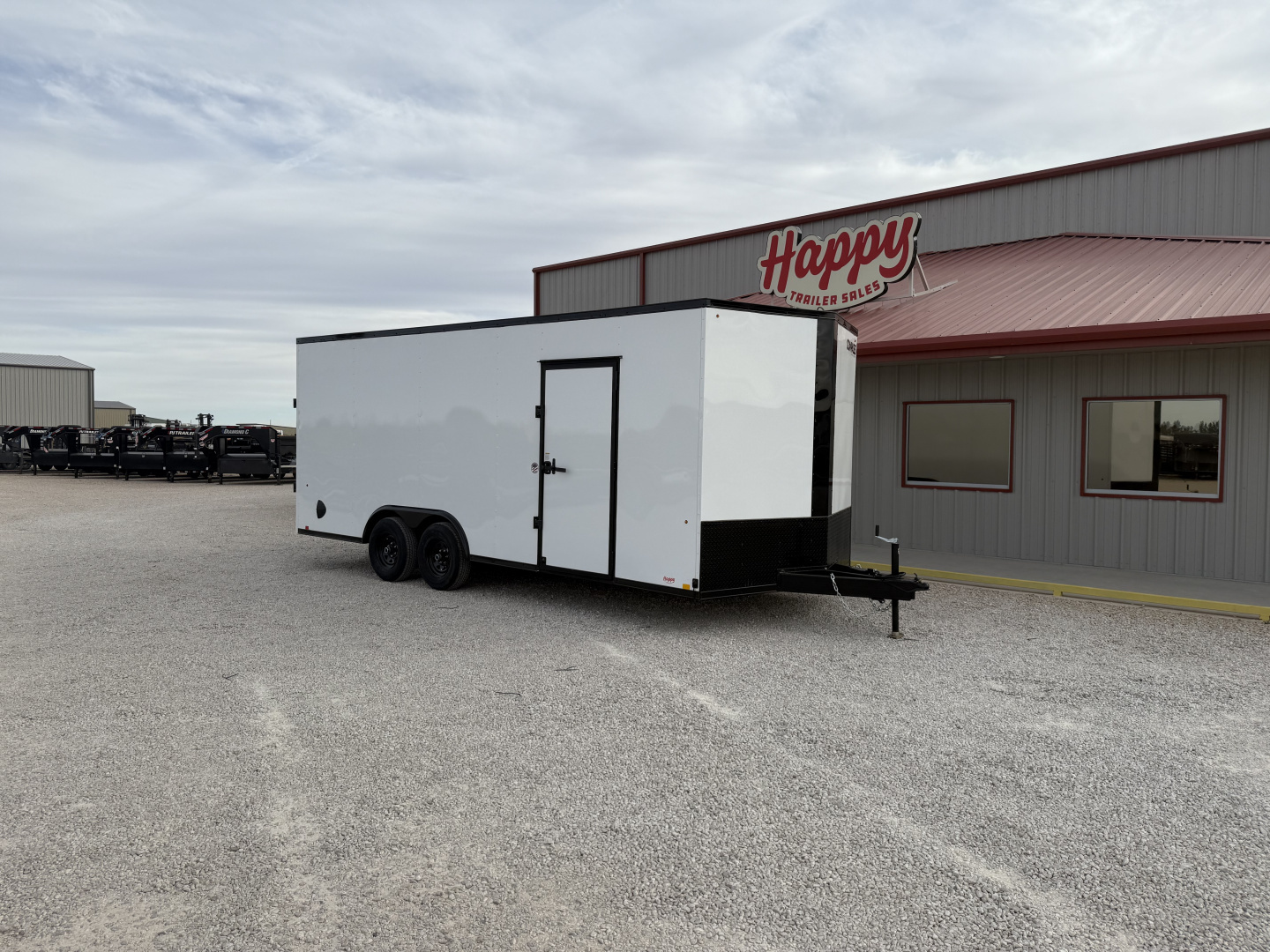 New 2026 Compass 8.5x20' Enclosed Cargo Trailer - Indigo DLX