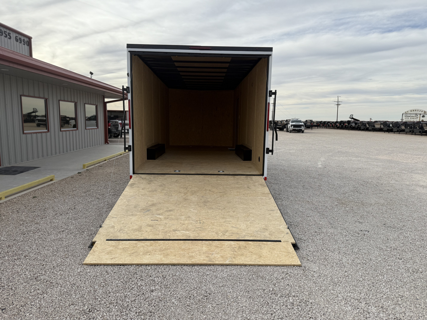 New 2026 Compass 8.5x20' Enclosed Cargo Trailer - Indigo DLX