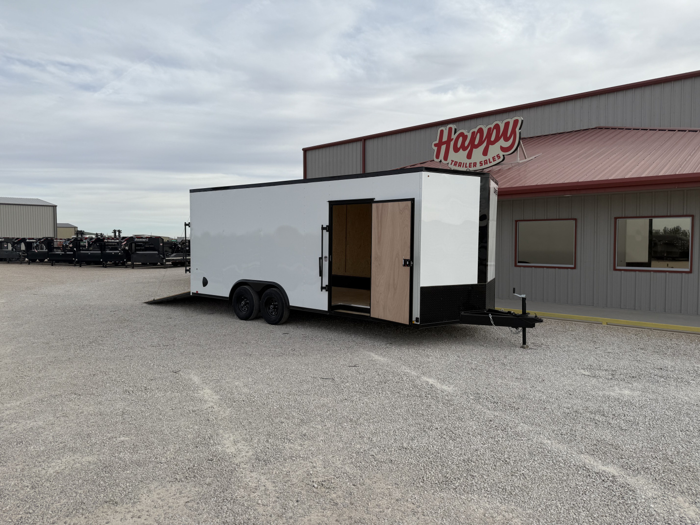 New 2026 Compass 8.5x20' Enclosed Cargo Trailer - Indigo DLX
