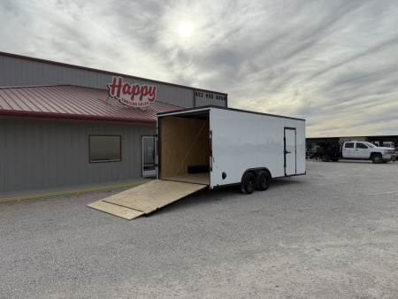 New 2026 Compass 8.5x20' Enclosed Cargo Trailer - Indigo DLX