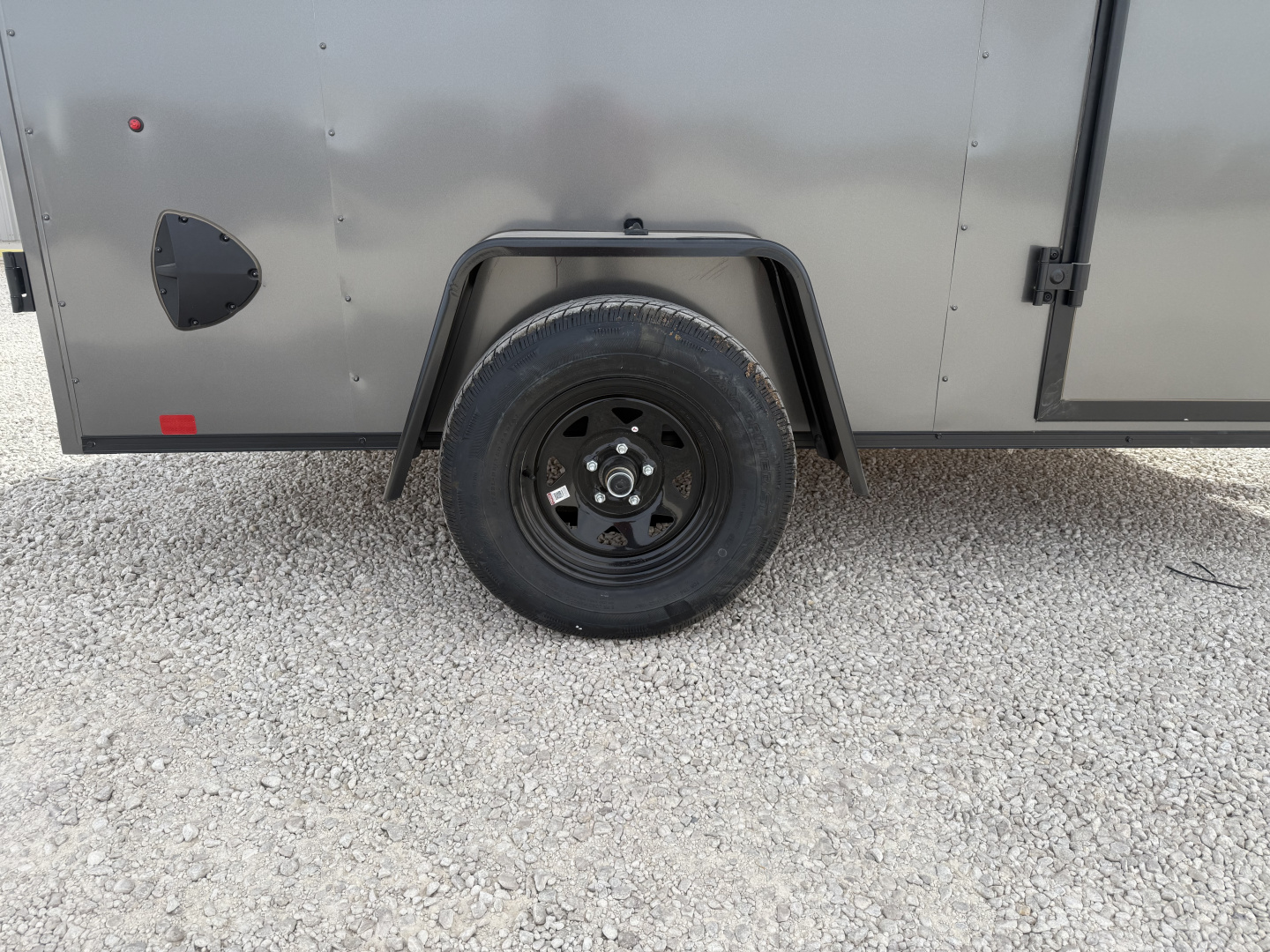 New 2026 Compass 6'x10' Enclosed Cargo Trailer - Indigo DLX