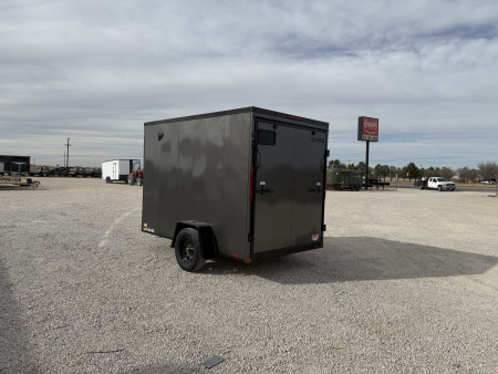 New 2026 Compass 6'x10' Enclosed Cargo Trailer - Indigo DLX