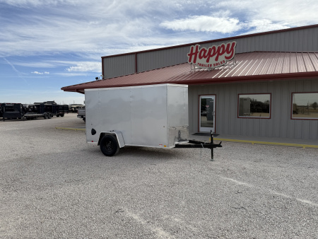 New 2026 Compass 5'x10' Enclosed Cargo Trailer - Indigo DLX