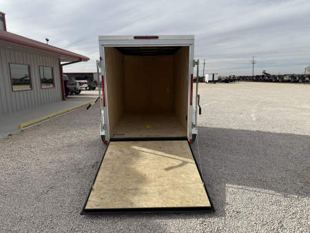 New 2026 Compass 5'x10' Enclosed Cargo Trailer - Indigo DLX