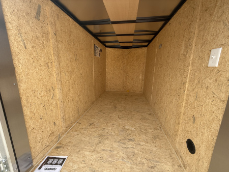 New 2026 Compass 5'x10' Enclosed Cargo Trailer - Indigo DLX
