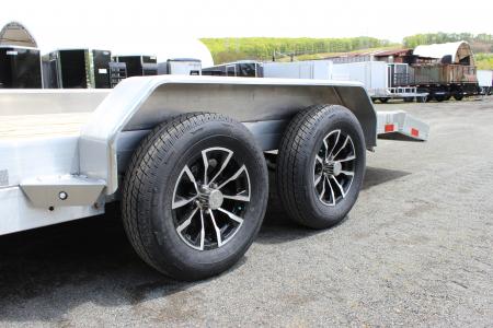 New 2026 Sure-Trac 7x18 Aluminum Car Trailer