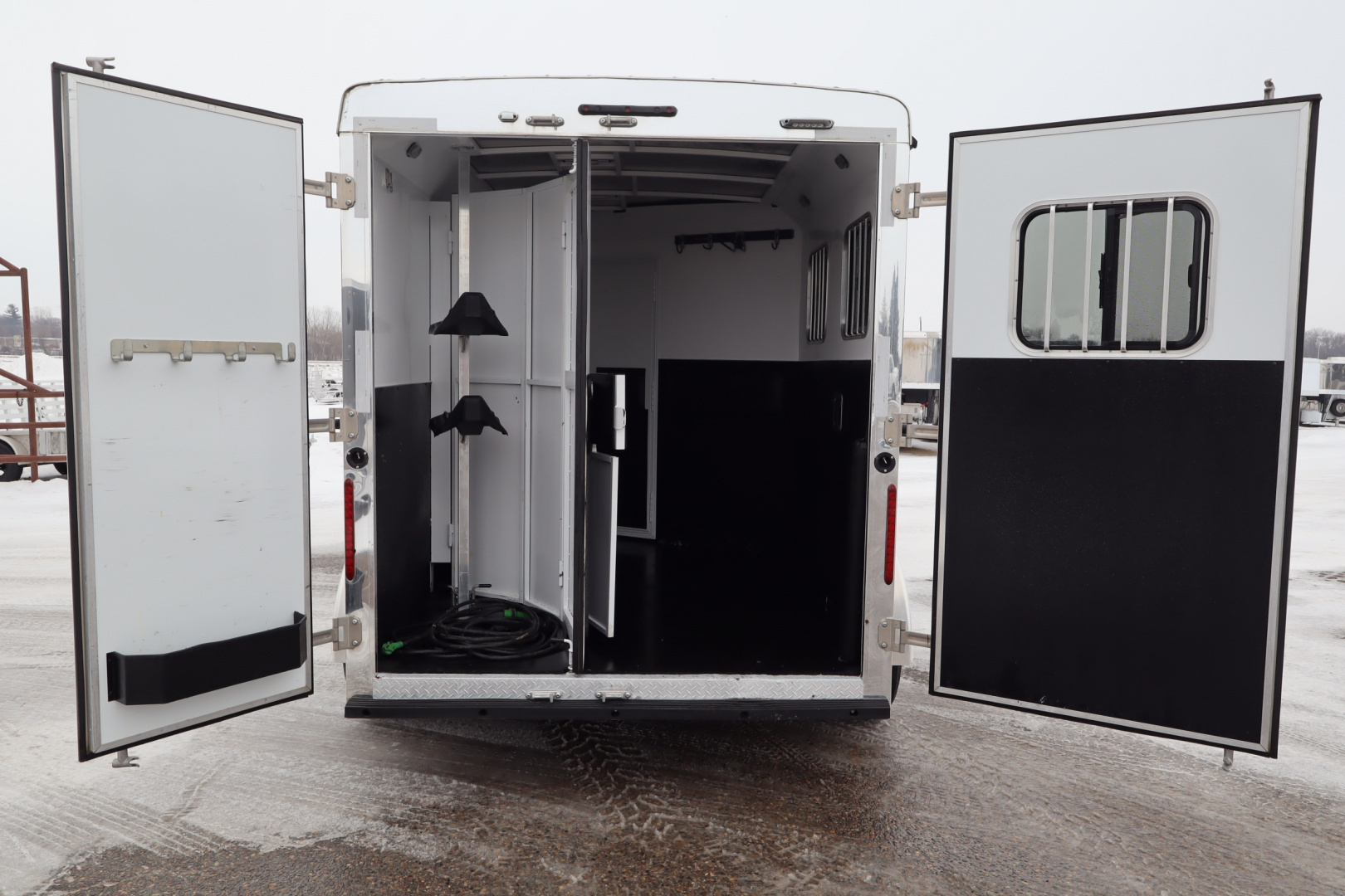 Used 2020 Bison Trailers Trail Hand Horse Trailer