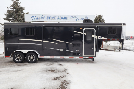 Used 2020 Bison Trailers Trail Hand Horse Trailer