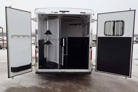 Used 2020 Bison Trailers Trail Hand Horse Trailer