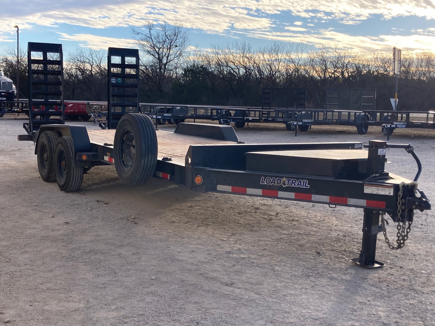 Used 2024 Load Trail CH 83" x 20' Tandem Axle Carhauler 8" I-Beam Frame