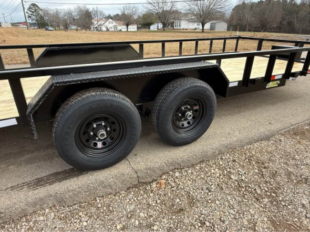 New 2026 Oak Ridge 82x20 10k Utility Trailer