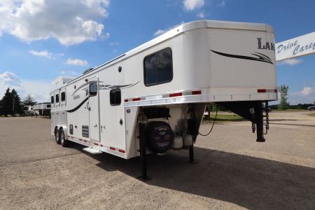 Used 2015 Lakota 3 HR LQ Horse Trailer
