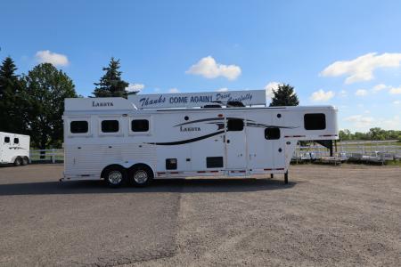Used 2015 Lakota 3 HR LQ Horse Trailer