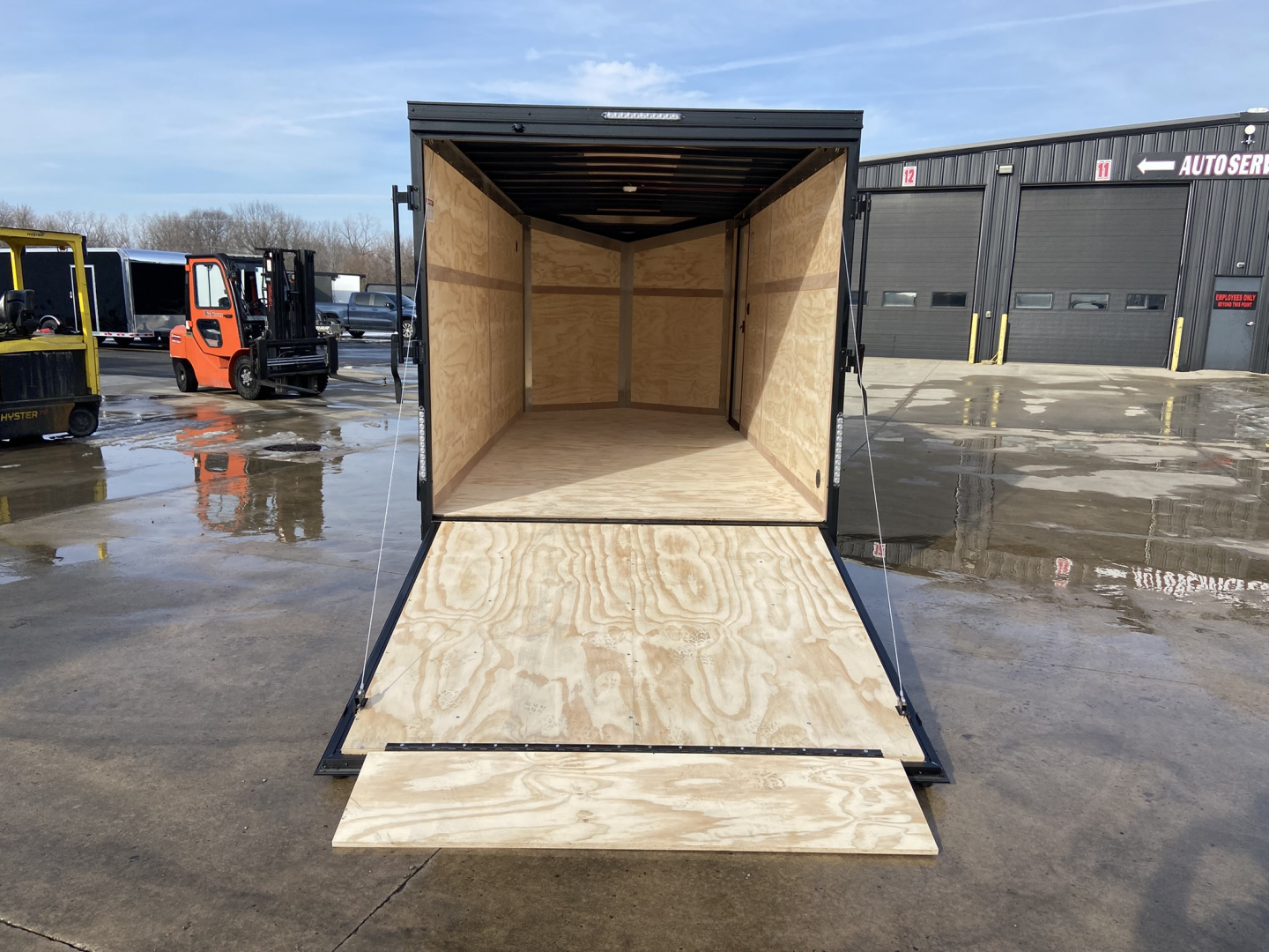 New United 16' Enclosed Cargo Trailer