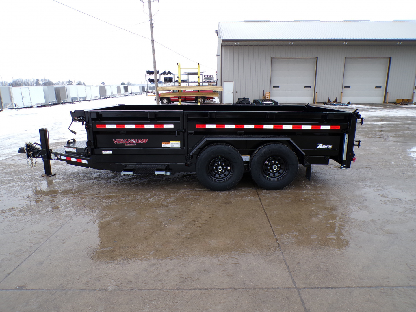 New 2026 Midsota Versa Dump NHV14S-BP-15.4K Dump Trailer