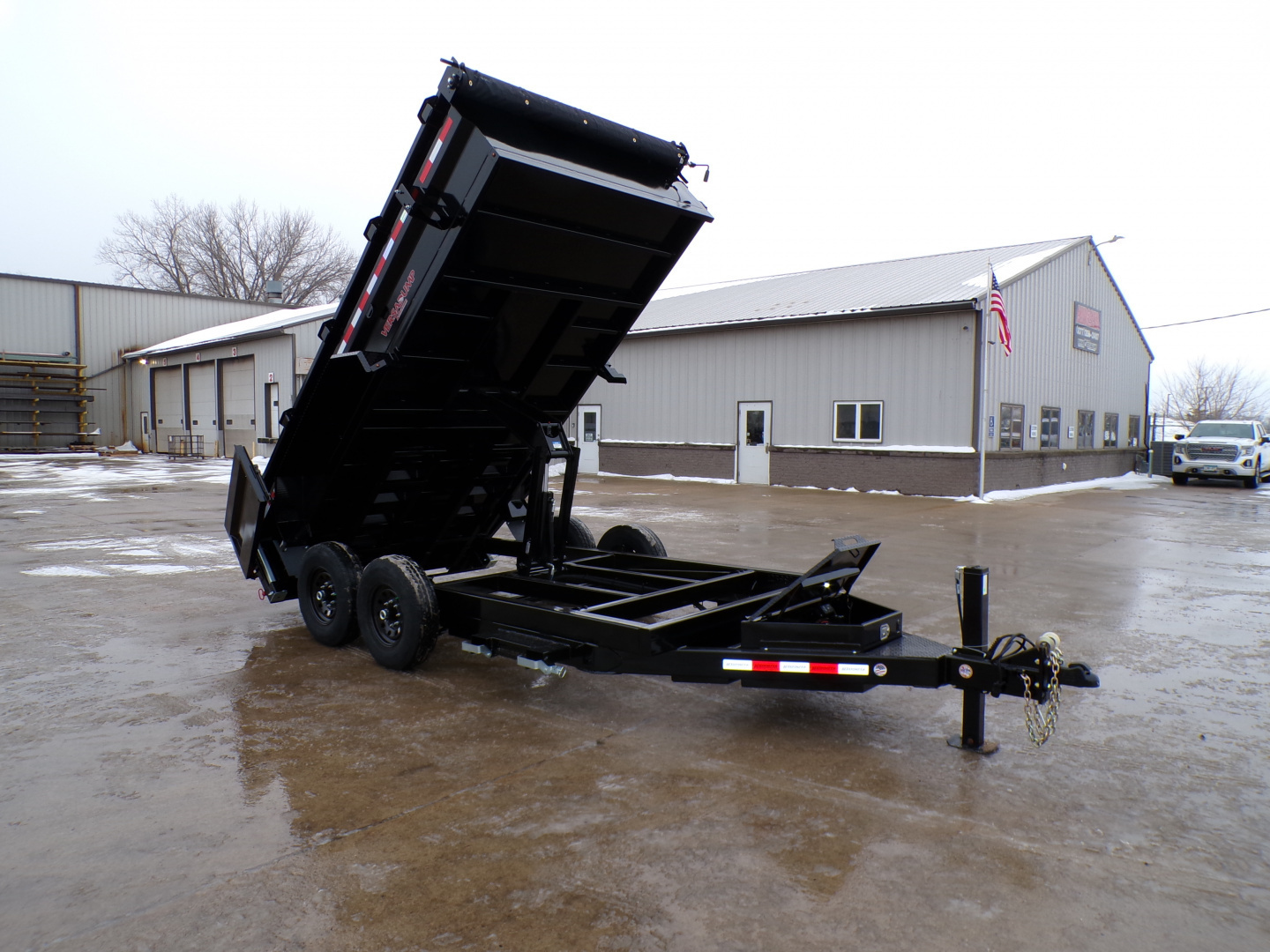 New 2026 Midsota Versa Dump NHV14S-BP-15.4K Dump Trailer