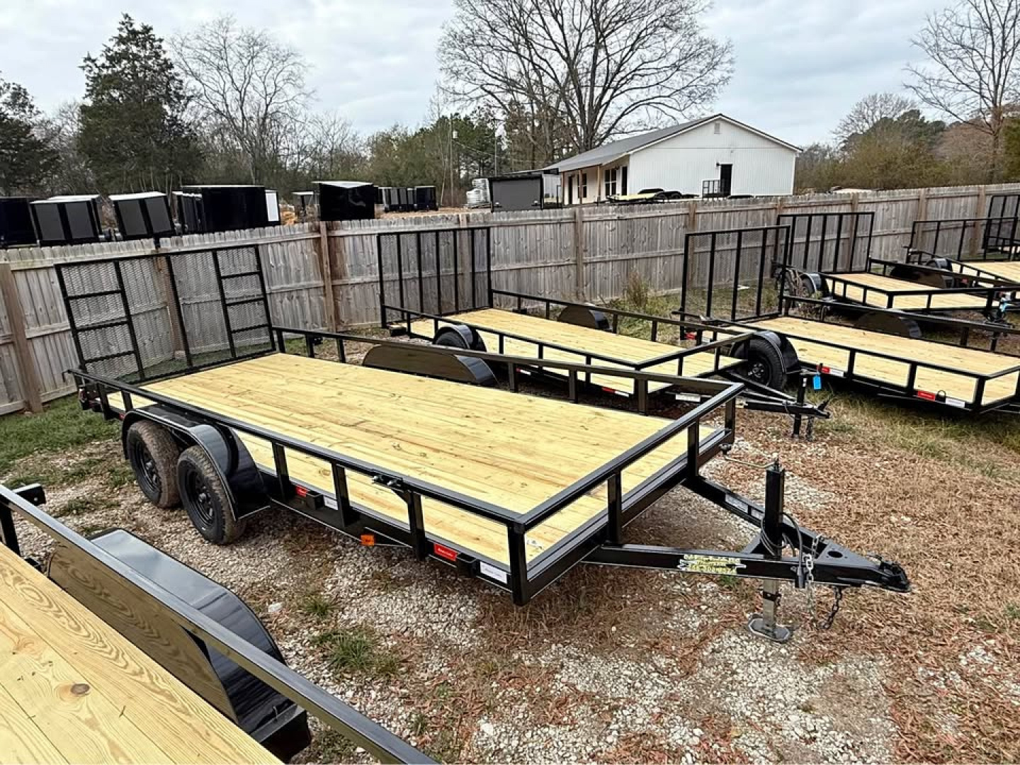 New 2026 Oak Ridge 83x18TA 7k Utility Trailer