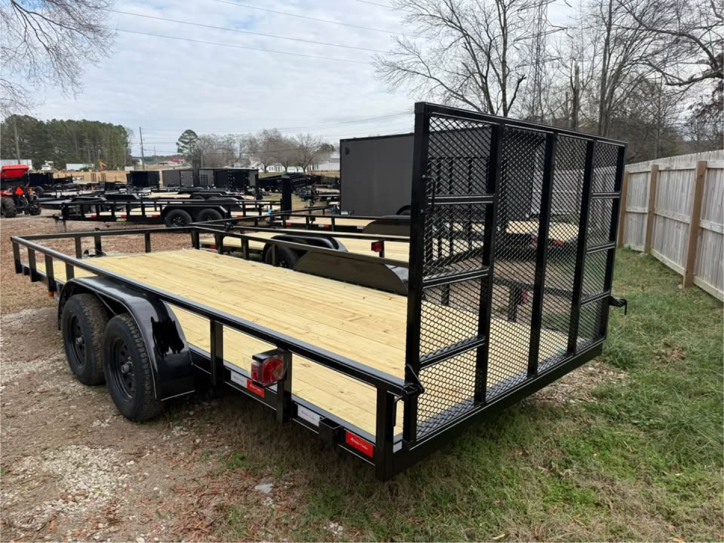 New 2026 Oak Ridge 83x18TA 7k Utility Trailer