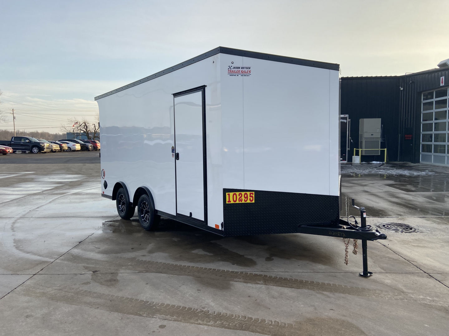 New 2026 United Trailers UJ Cargo / Enclosed Trailer 16'