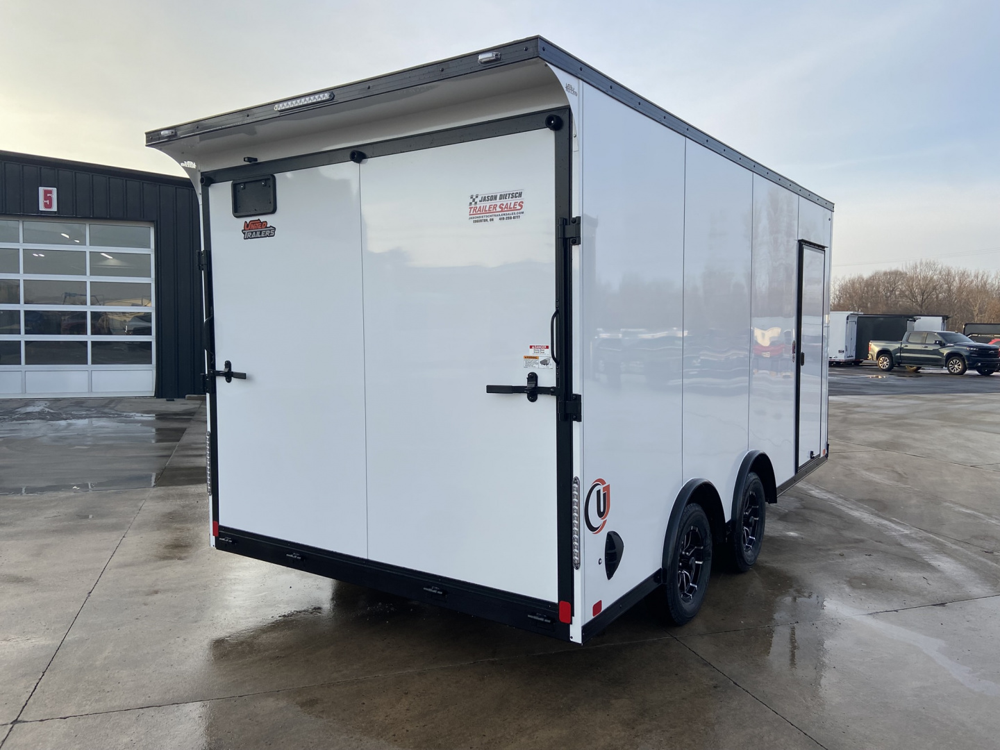 New 2026 United Trailers UJ Cargo / Enclosed Trailer 16'