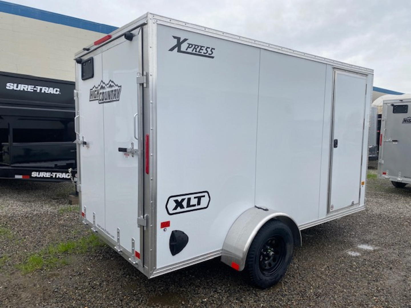 New 6x12 Single Axle 3K Enclosed Cargo
