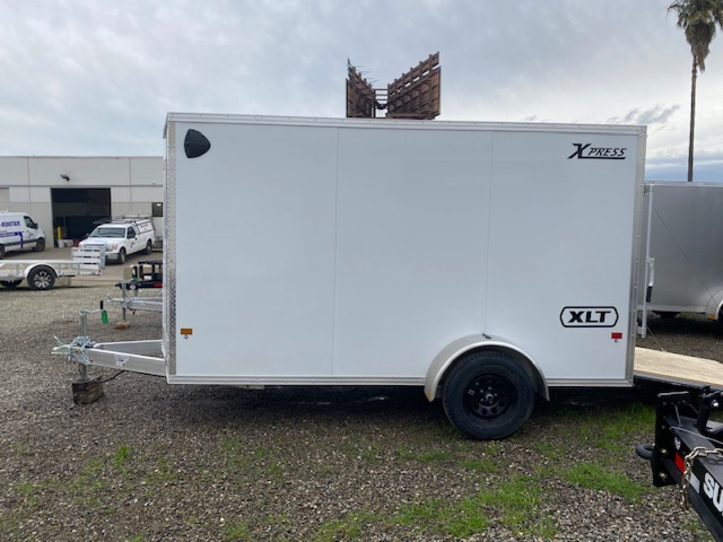 New 6x12 Single Axle 3K Enclosed Cargo