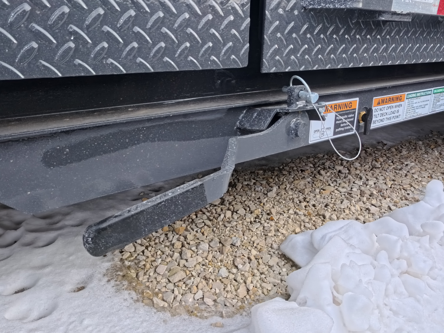 New 2026 Iron Bull 83 x 22 (16+6) TWB Tilt with 14,000 lb. GVWR - Gray