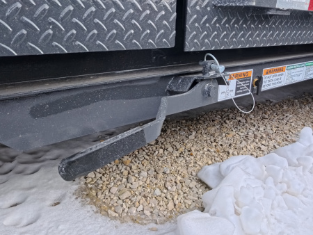 New 2026 Iron Bull 83 x 22 (16+6) TWB Tilt with 14,000 lb. GVWR - Gray