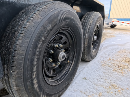 New 2026 Iron Bull 83 x 22 (16+6) TWB Tilt with 14,000 lb. GVWR - Gray