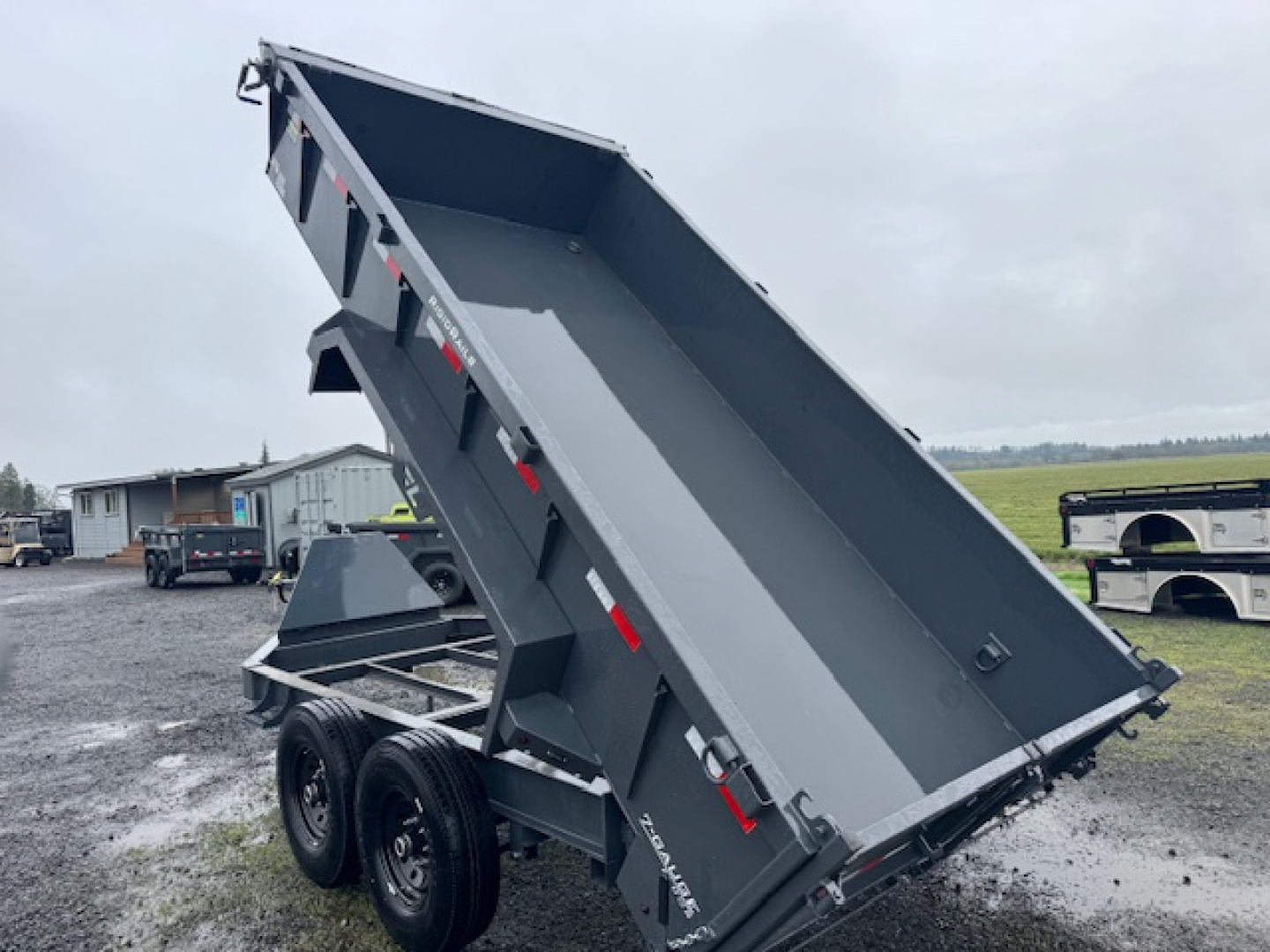 New 2026 LAMAR TRAILERS 83x14 14K DL27 Dump Trailer 24" SIDES